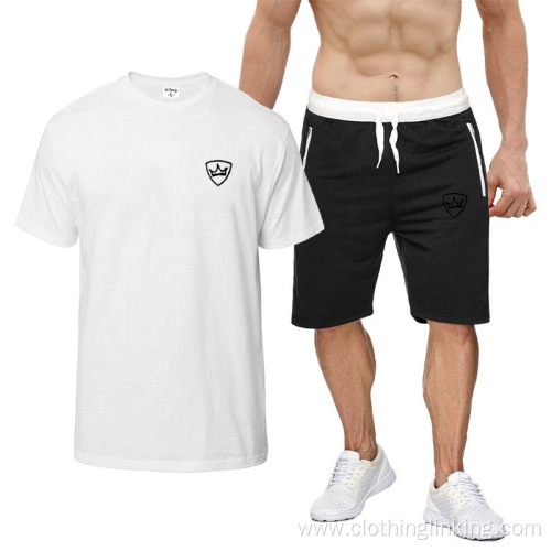 Short Sleeve T-Shirts and Shorts Summer Activewear